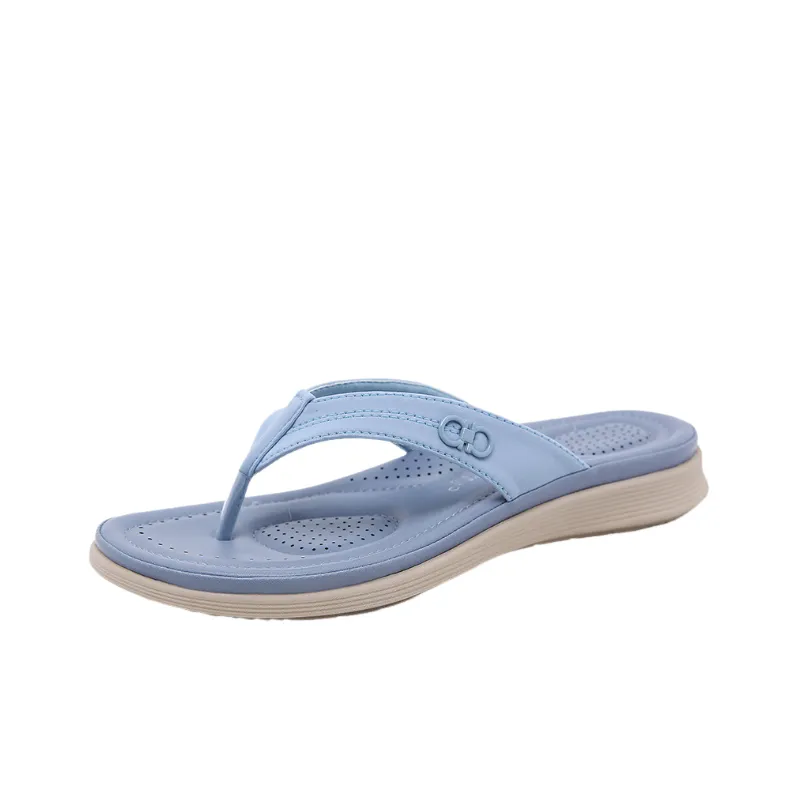 Casual Plain Flip Flops-0