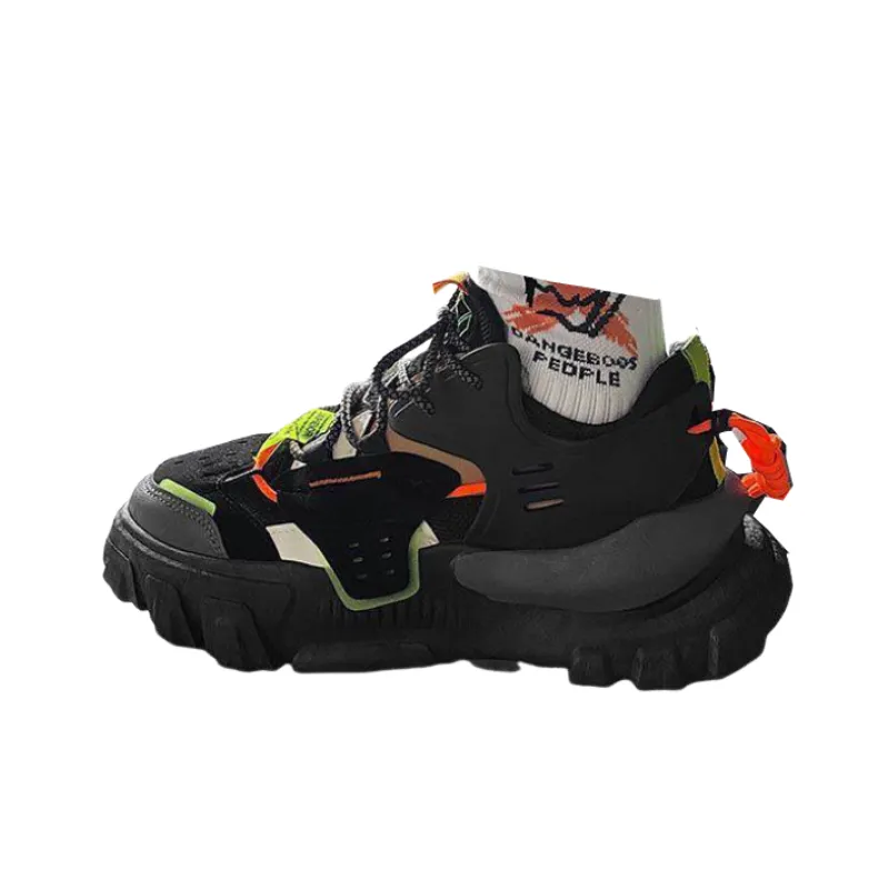 Breathable Versatile Thick Soled Height Increasing Shoes-4