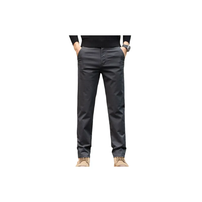 Simple Basics Cotton Casual Pants Unisex-2