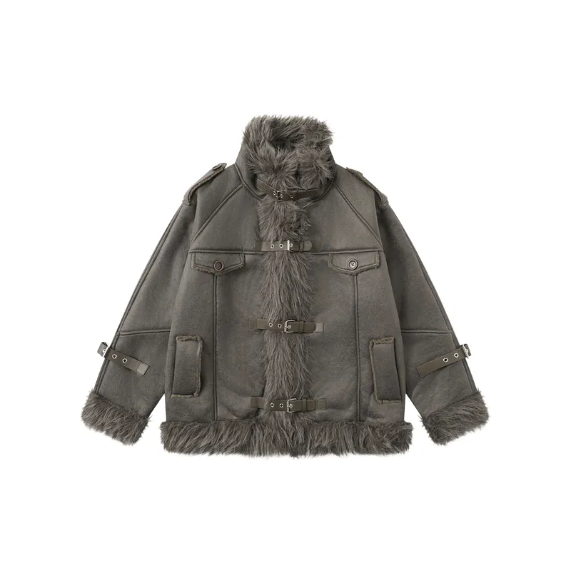 Retro Loose Quilted Jacket-2