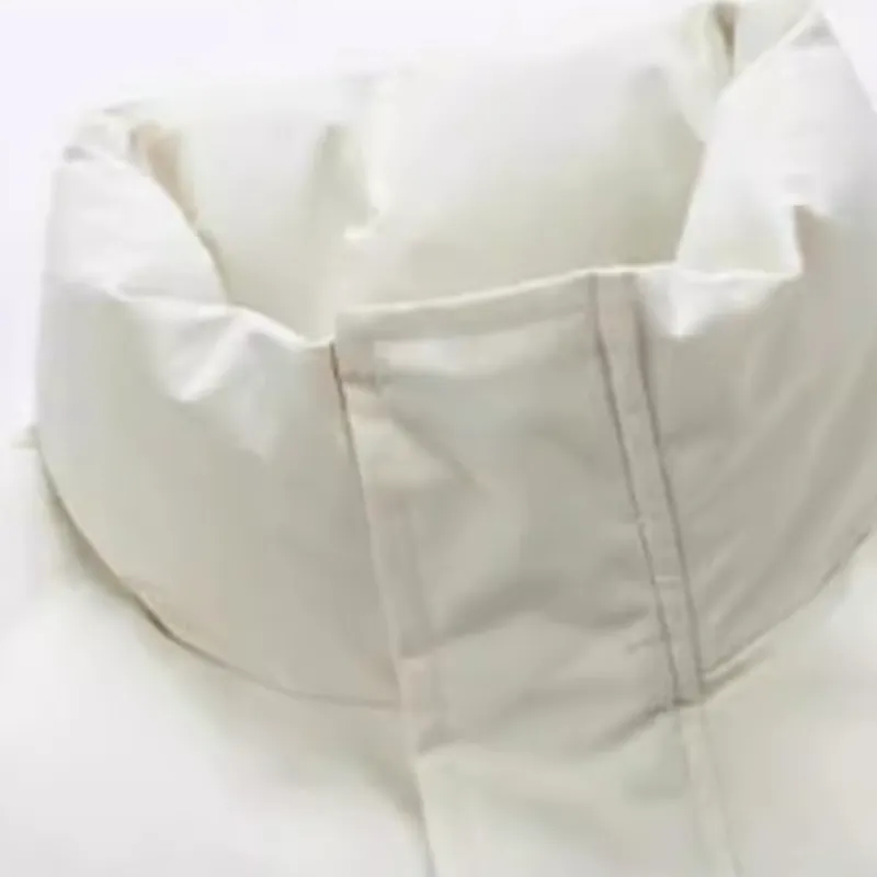 Simple Loose Polyester Quilted Jacket-2