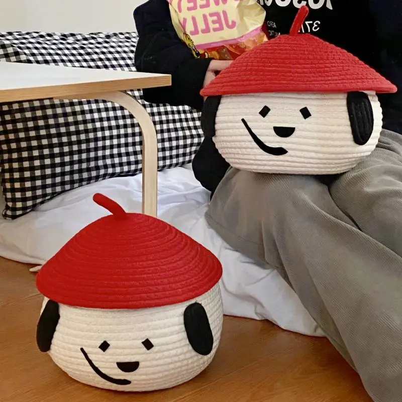 Cute Contrast Color Storage Boxes / Storage Containers-1