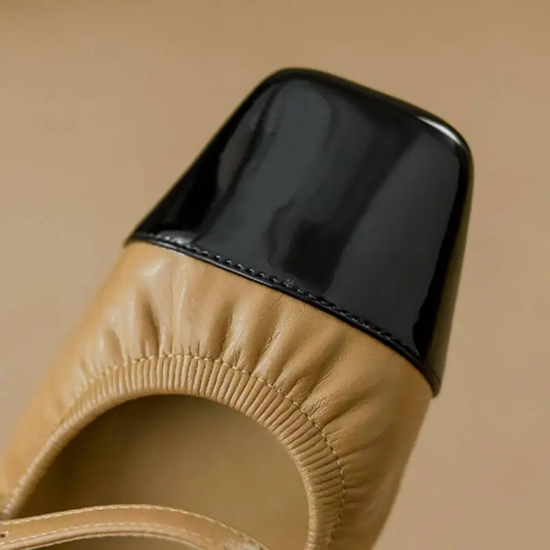 Casual Fashionable Mary Jane Shoes-3