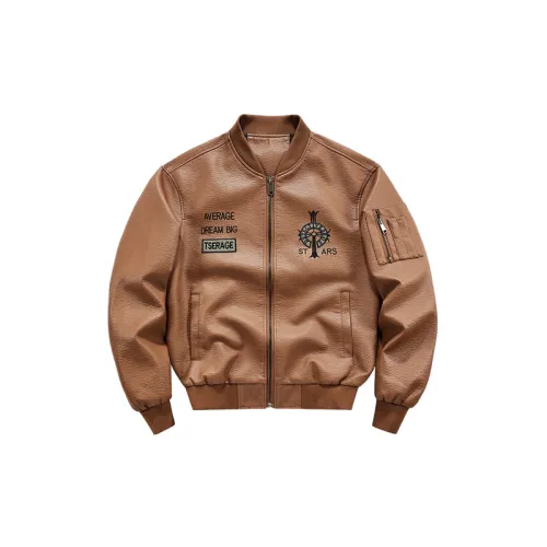 Retro Loose Artificial Leather Jacket