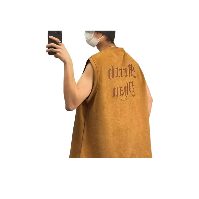Large Size Basketball Sleeveless Vest-3