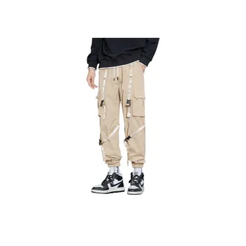 Loose Hip hop Sports Leisure Multi pocket Pants