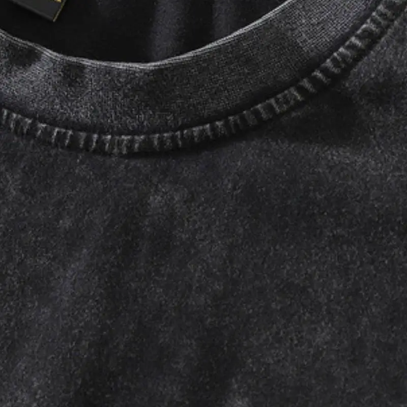 Street Washed 100% Cotton T Shirt-2