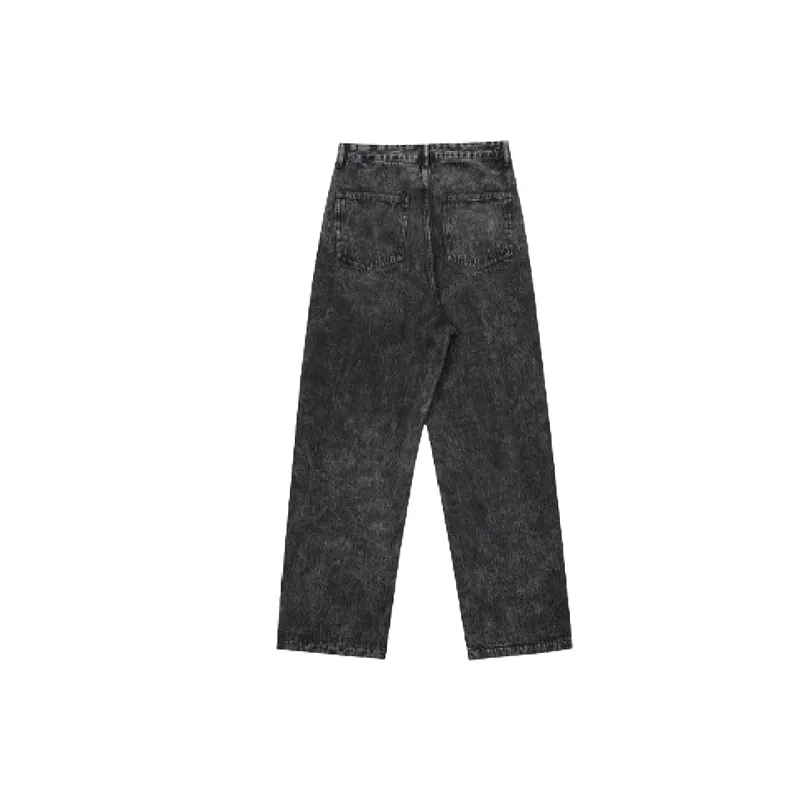 Simple Loose Jeans-1