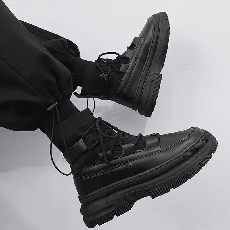 Basics Simple Martin Boot-1