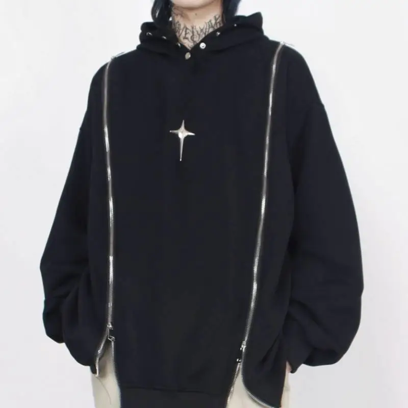 Simple Loose Sweatshirt-6