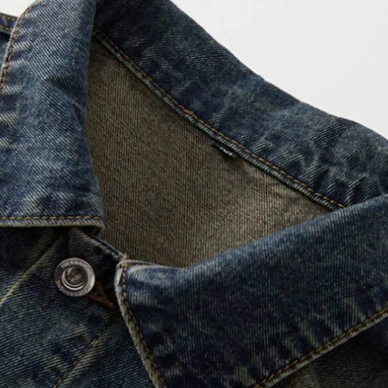 Casual Street Denim Jacket-9