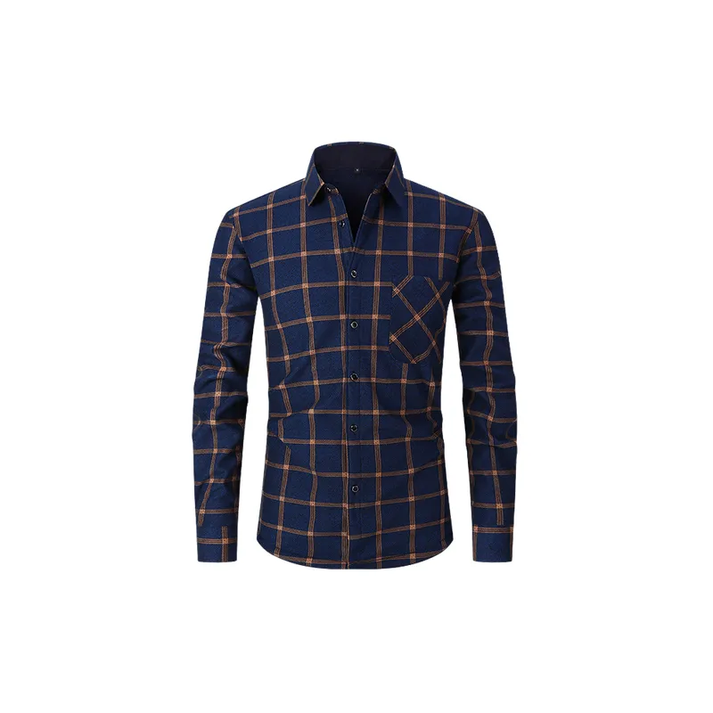 Casual Warming Polyester Shirt-10