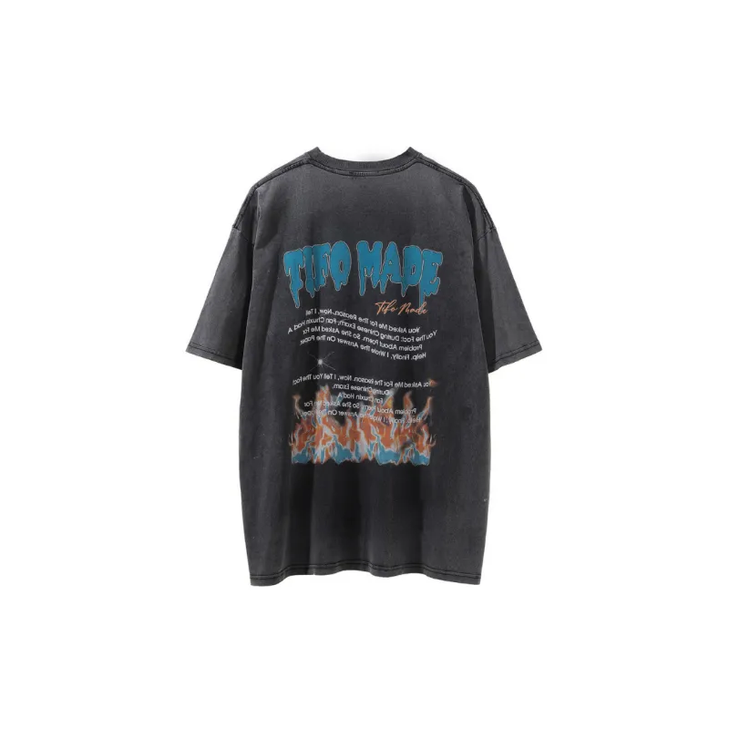 Street Trendy Cotton T Shirt Unisex-1
