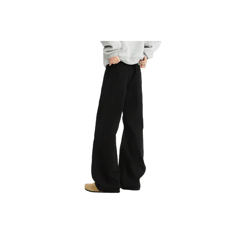 Fashionable Simple Cotton Casual Pants-3