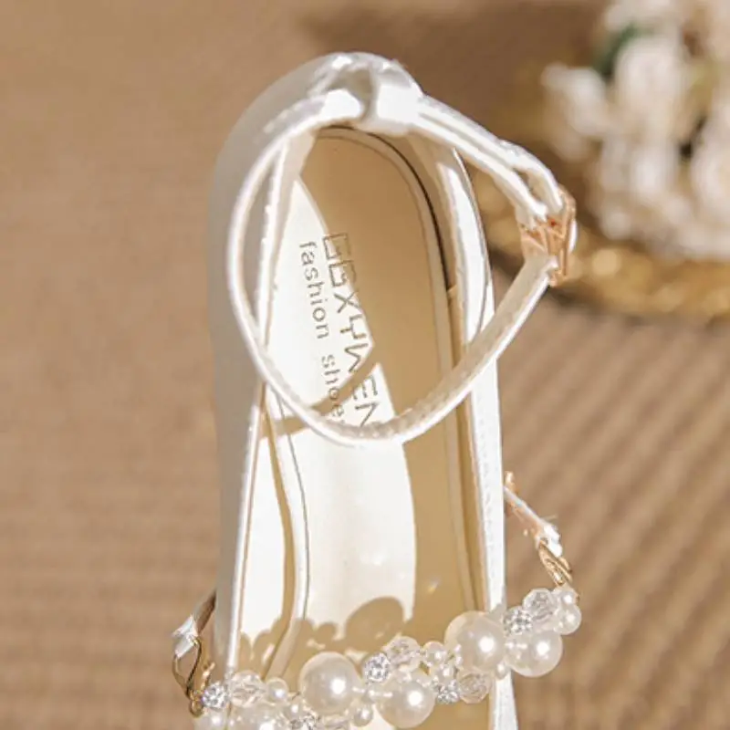 Fashionable Pearls High Heels-9