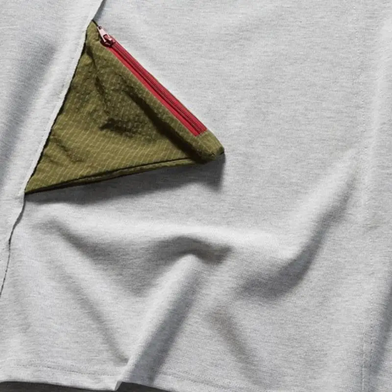 Casual Plain Cotton Blended Fabric T Shirt-5