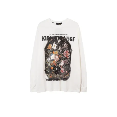 Original Vintage Floral Print Street Long Sleeve T-shirt