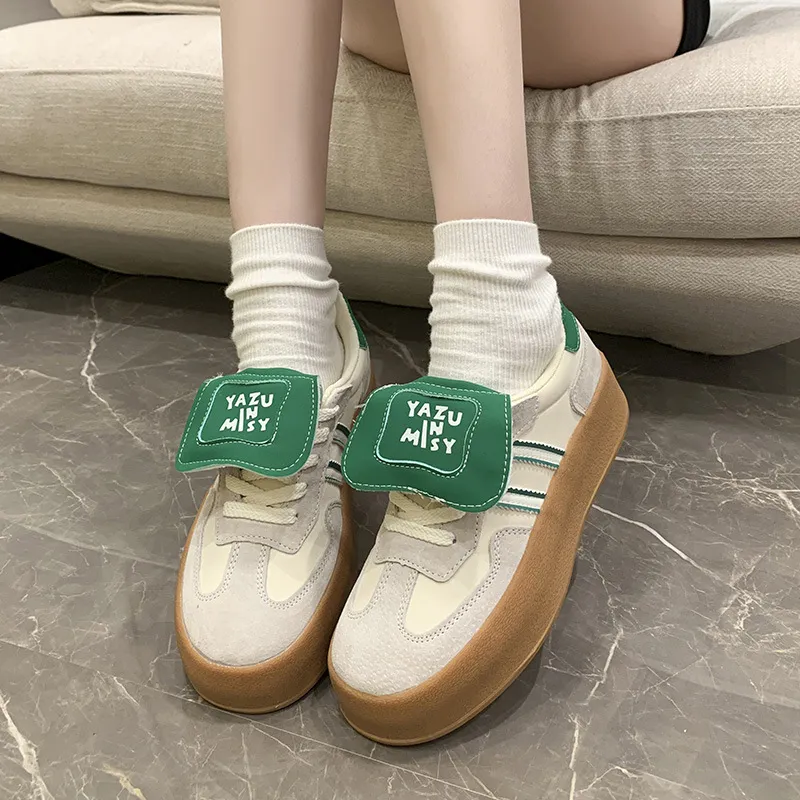 Casual Lace Up Platform Shoes-10