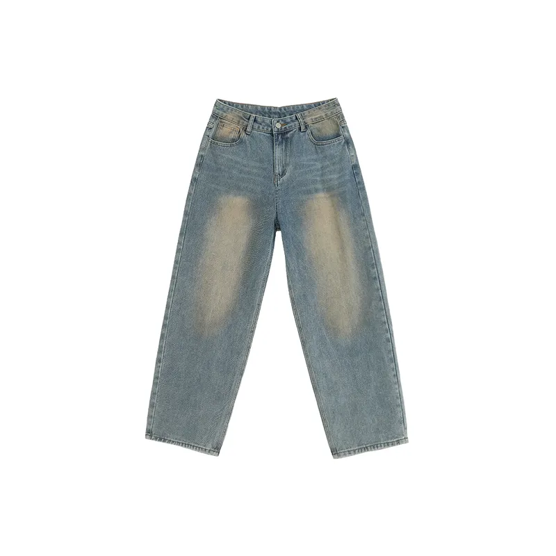 Loose Simple Jeans-0