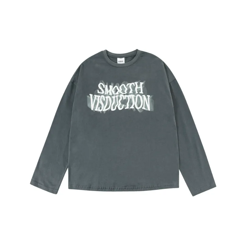 Casual Loose Long Sleeve Sweatshirt-0