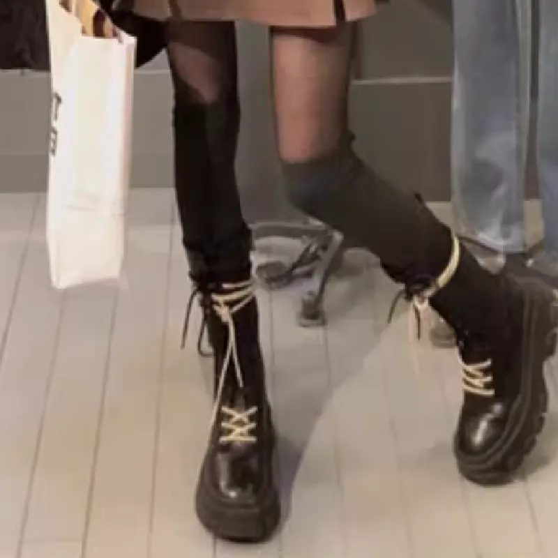 Fashionable Simple Knee High Boots-2