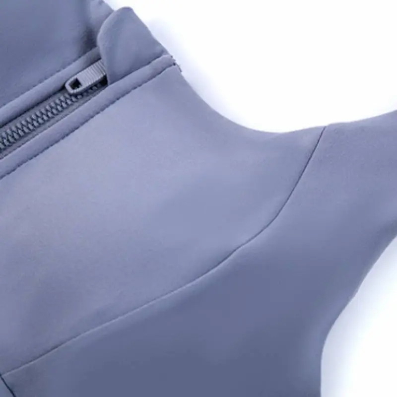 Fashionable Zipper Sports Underwear Women-4