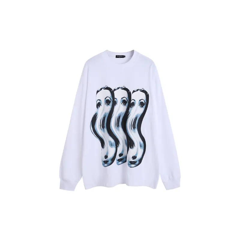 Casual Retro Long Sleeve Sweatshirt-0