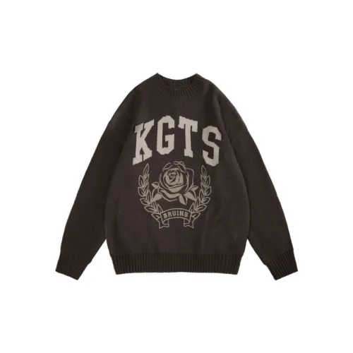 Letter Print Oversize Sweater