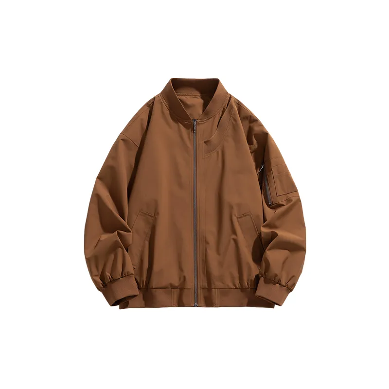 Retro Casual Blended Synthetic Fabrics Jacket-6
