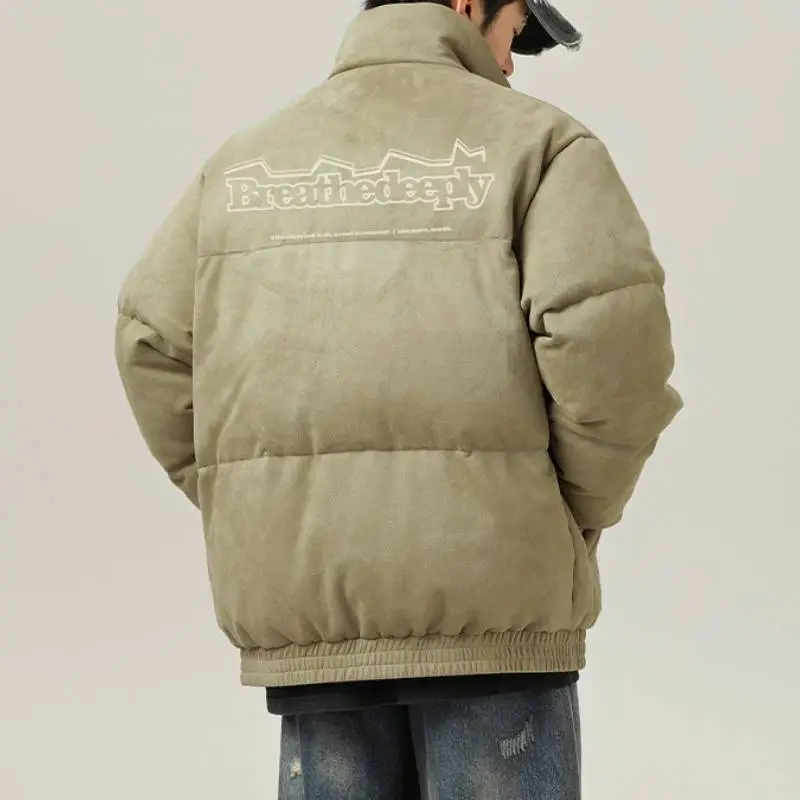 Zipper Fashion Quilted Jacket-13