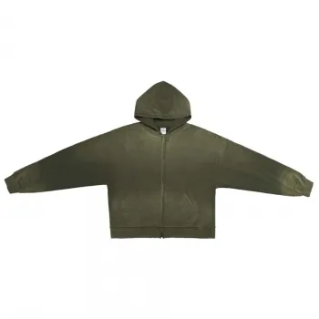 Retro Washed Zipper Jacket