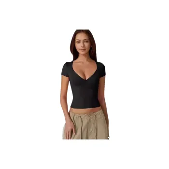 Fashion Funky Milk Fiber T Shirt Women