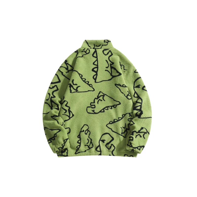 Simple Casual Polar Fleece Sweatshirt-6