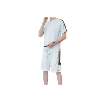 Large Size Trendy Shorts And T Shirt Set