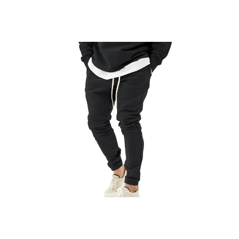 Simple Loose Cotton Casual Pants-2