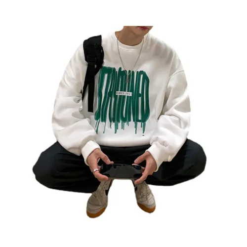 Fashion Design Sense Letter Printing Long Sleeve Hoodie