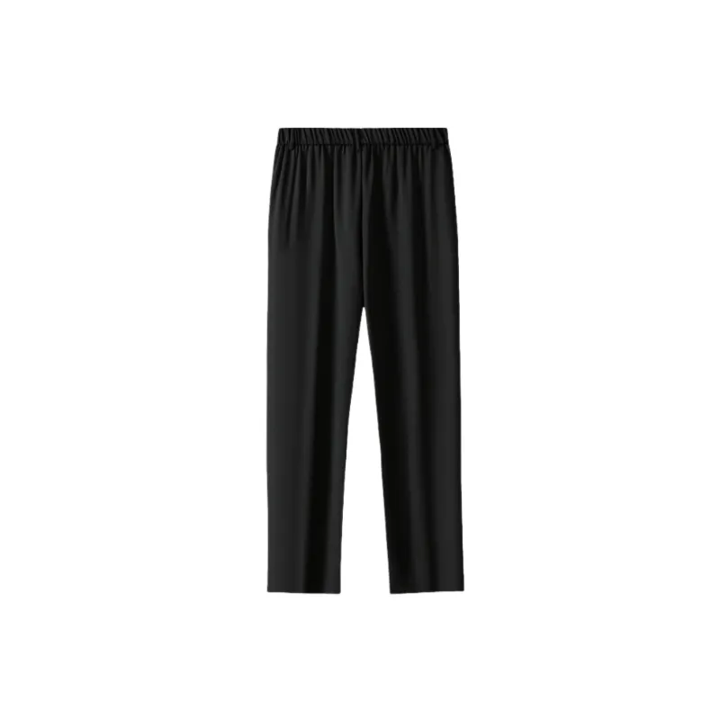 Casual Fashionable Polyester Suit Trousers-10
