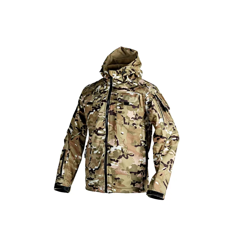 Casual Loose  Laminated Fleece Fabric Jacket-3
