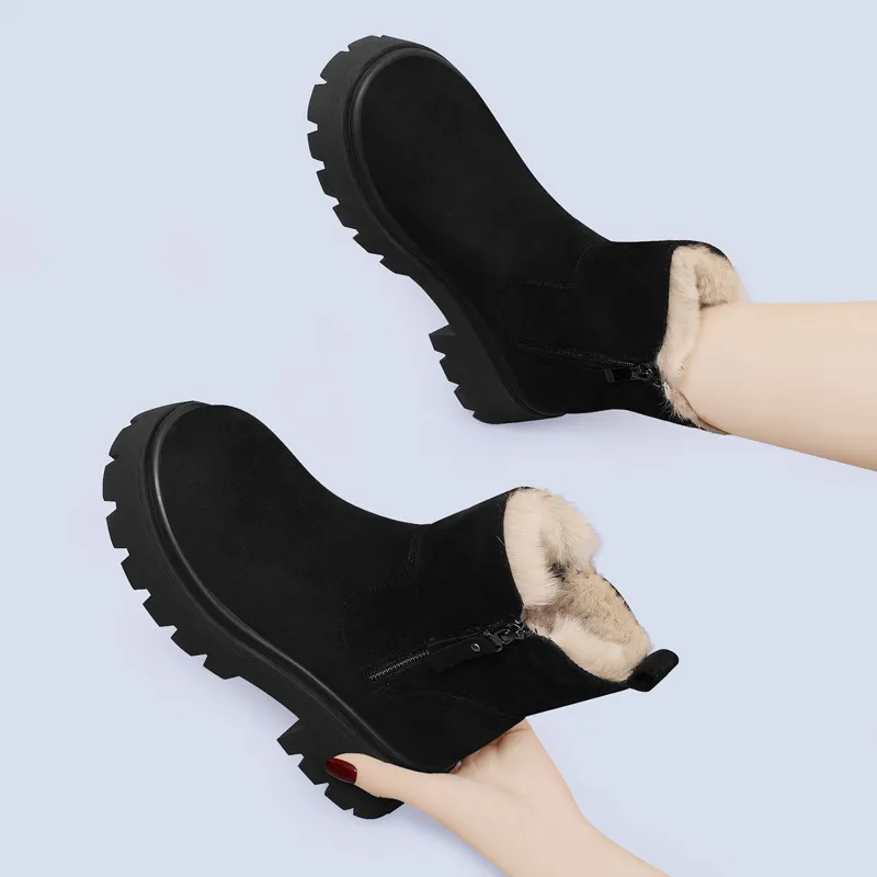 Fashionable Warm Snow Boots-1
