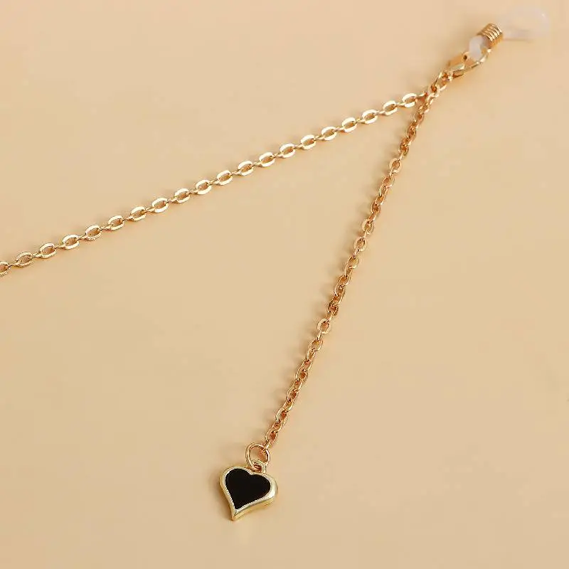 Simple Metal Eyeglass Chain-2