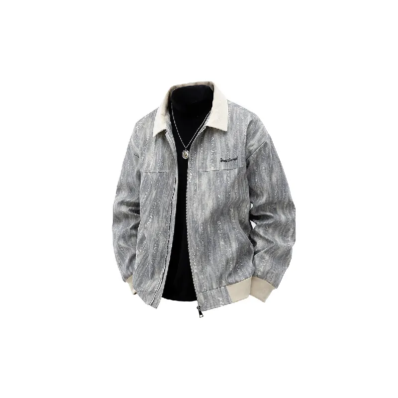Casual Tie Dye Polyester Jacket-2