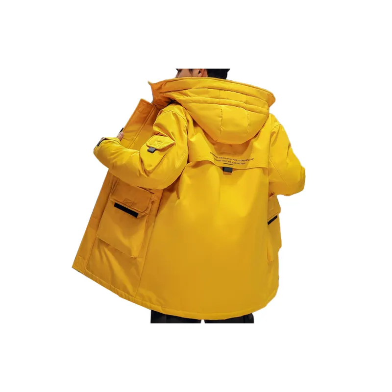 Casual Simple Down Jacket-4