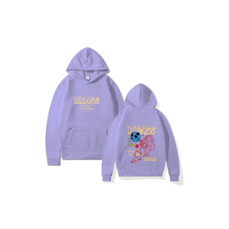 Casual Loose Cotton Blended Fabric Sweatshirt-3