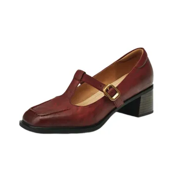Retro Mary Jane Women'S Casual Shoes