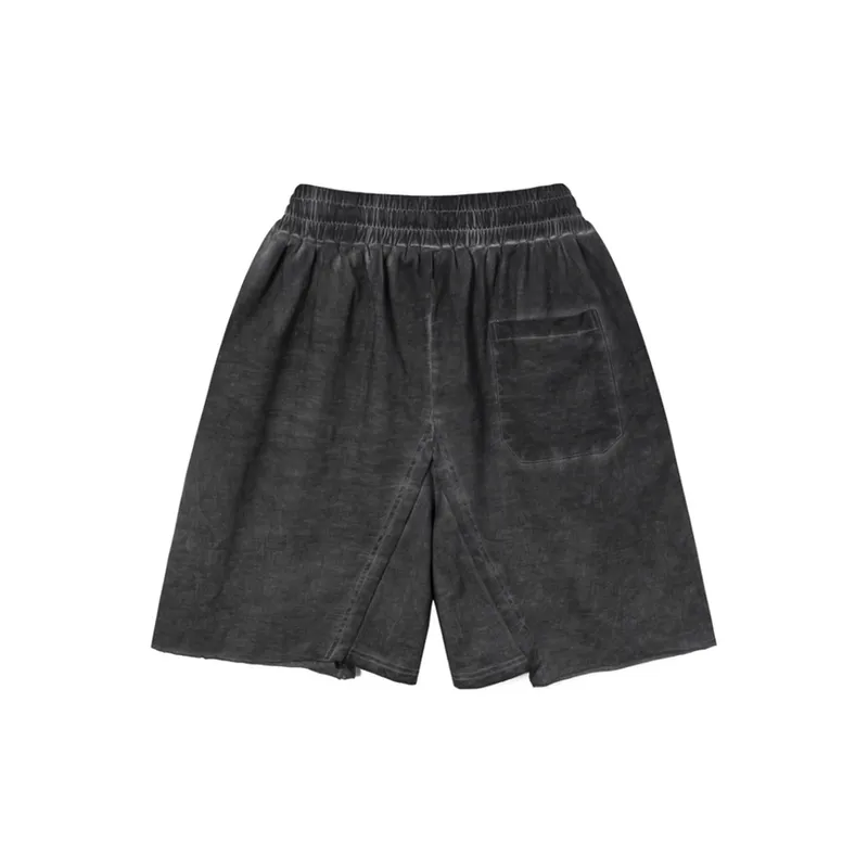 Ripped Trendy Distressed Shorts-5