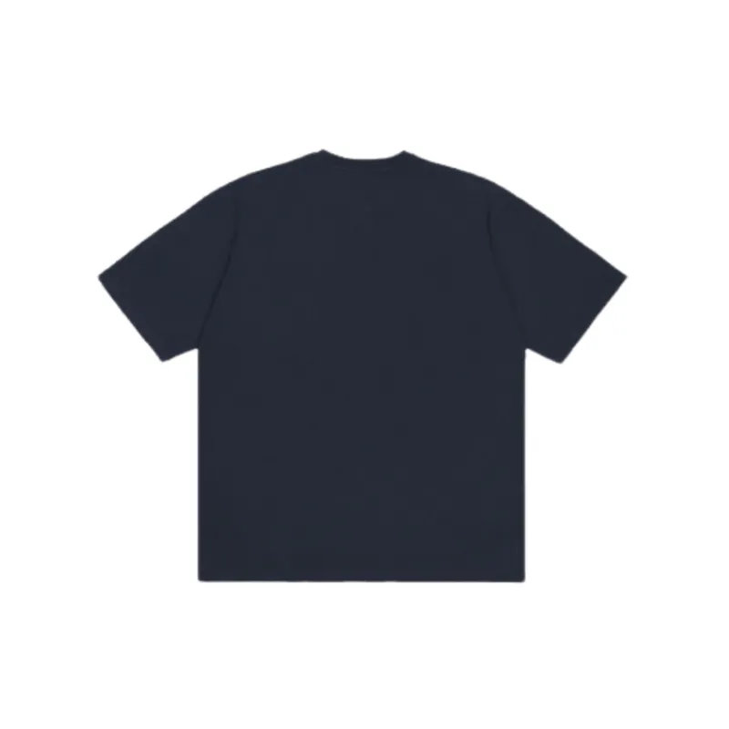 French Fries Printed Loose Shoulder T shirt-1