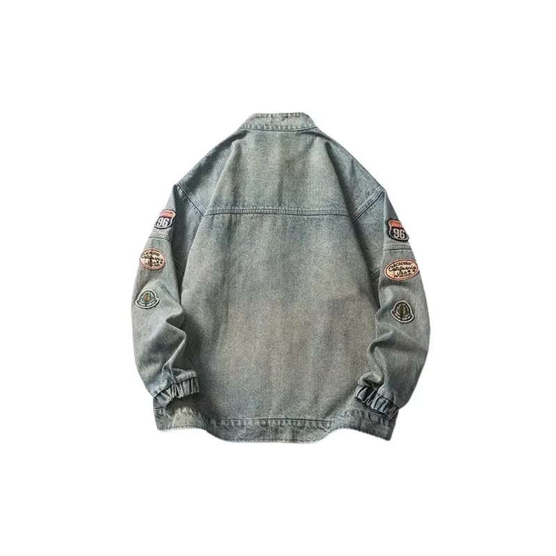 Retro Embroidered Cotton Jacket-1