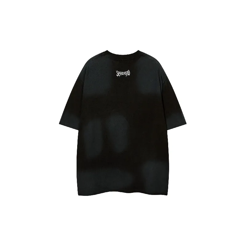 Fashionable Embroidered Cotton T Shirt-5