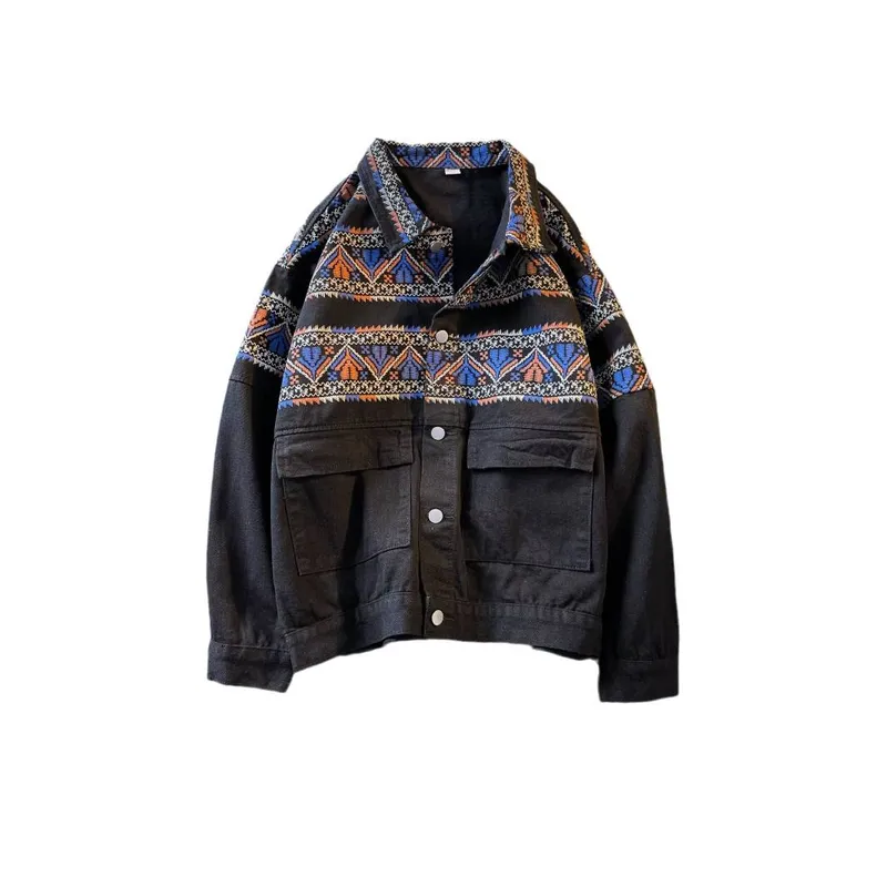 Denim Long Sleeve Jacket-2