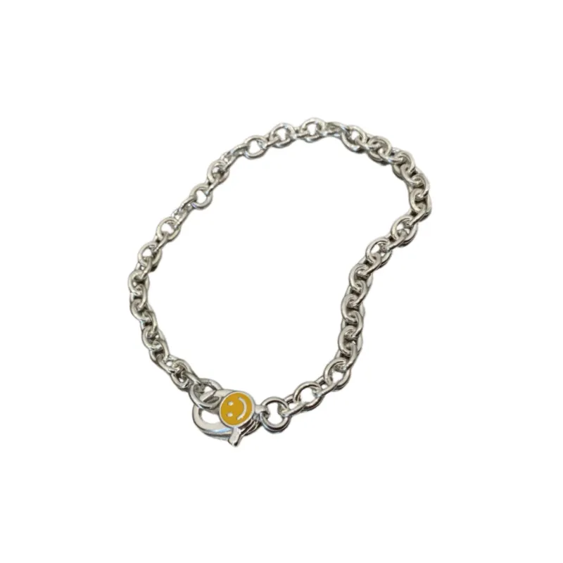 New Smiley Face Chain Bracelet-4